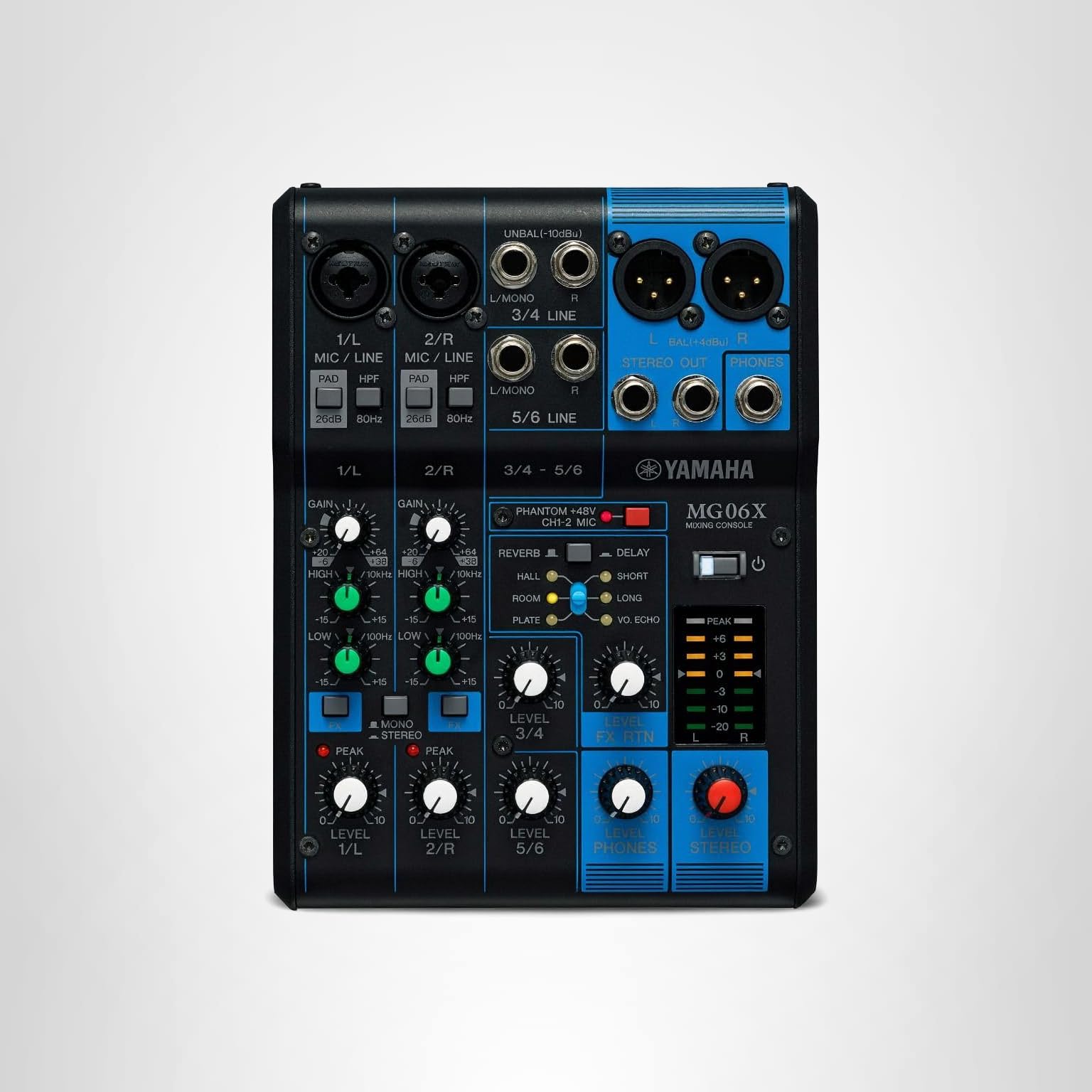 yamahaミキサー　MG06X Amazon.com: YAMAHA MG06X 6-Input Compact Stereo Mixer with Effects